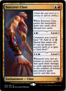 Sorcerer Class 233 Adventures in the Forgotten Realms MTG NM - Image 1