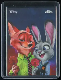 2026 Topps Chrome Disney Zootopia #AD-9 Art of Disney SSP - Image 1