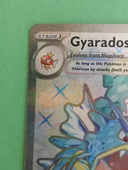 Pokemon & Violet Base Set Gyarados ex 225/198 Full Art Tera - Image 3