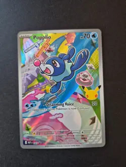 Pokemon 1st Partner 30th Anniversary Gen 7 Set (Rowlet, Kitten, Popplio) NM - Image 4