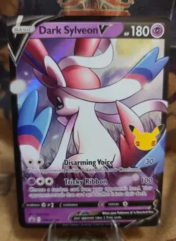 MINT/NM Dark Sylveon V - SWSH134 Celebrations - Pokemon - - Image 1