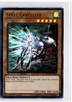 Spell Canceller 1st Edition Ultra Rare Duel Devastator DUDE-EN032 LP - Image 1