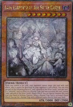Yugioh - Lady Labrynth of the Silver Castle (New Art) - QSR - RA04-EN042 - Image 1