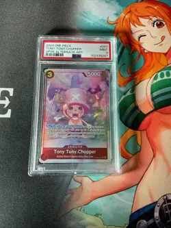 Tony Tony Chopper Alt Art OP08-007 2024 One Piece PSA 9 🔥 - Image 1