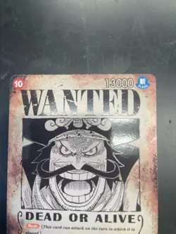 One Piece CCG Gol.D.Roger Wanted SP SEC OP09-118 OP13 Carrying on His Will - Image 2