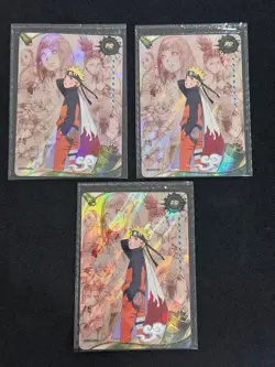 Naruto Kayou PR English Promo Card NRIE-PR-002 Factory Sealed 3 Card - Image 1
