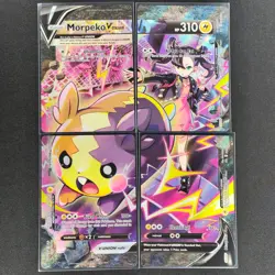 Morpeko V-UNION - SWSH287-290 - Holo - Black Star Promo - Pokemon Card - NM/M - Image 1