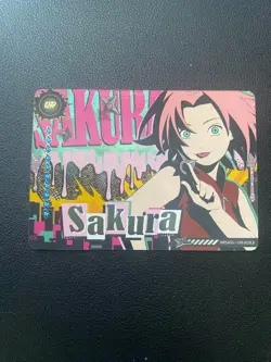 Kayou Naruto Jin Chapter Series 3 Sakura Diamond UR NRSA03-🔹UR-003L3 Card NM - Image 1