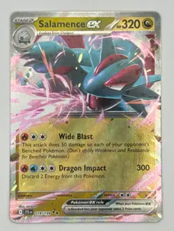 Salamence ex 114/159 Double Rare Journey Together Pokemon Near Mint - Image 2