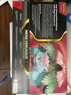 Pokemon TCG Mega Venusaur-EX Premium Collection Box Jumbo/Promo/Sticker 2016 - Image 2