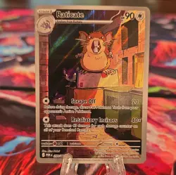 Pokemon TCG Raticate Illustration Rare 099/088 Perfect Order - Image 1
