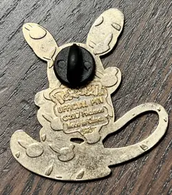 Official Pokemon enamel pin featuring the Alolan form of Raichu - Image 2