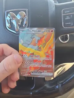 Pokemon TCG Team Rockets Moltres EX#208/182 Destined Rivals - Image 3