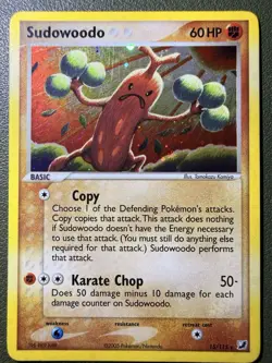 Sudowoodo 15/115 Unseen Forces Holo Rare Basic English 60 HP - Image 1