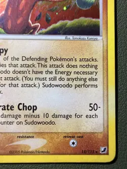 Sudowoodo 15/115 Unseen Forces Holo Rare Basic English 60 HP - Image 3