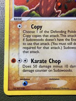 Sudowoodo 15/115 Unseen Forces Holo Rare Basic English 60 HP - Image 5