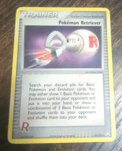 Pokemon Retriever 84/109 Team Rocket Returns MP - Image 1