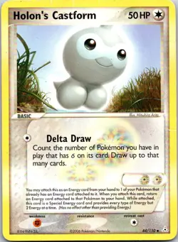 Holon's Castform 44/110 Holon Phantoms Uncommon Pokemon - Image 1