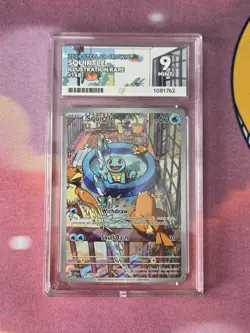 Ace 9 Squirtle Illustration #148/142 Pokemon Stellar Crown - Image 1