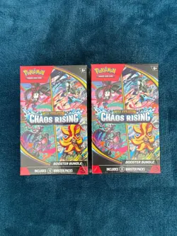 Pokemon TCG Chaos Rising Booster Bundle | Brand New & Sealed - Image 1