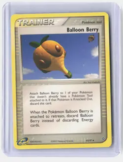 Balloon Berry 82/97 Uncommon Dragon Pokemon Near Mint - Image 1