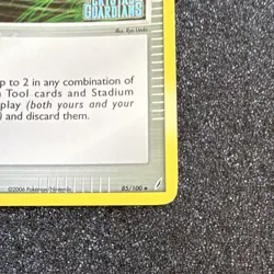 The Pokemon Company Windstorm Pokemon TCG EX Crystal Guardians 85/100 Trainer - Image 4