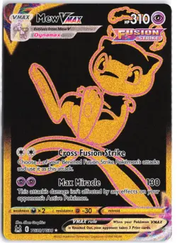 Mew VMAX TG30/TG30 Secret Rare Lost Origin Trainer Gallery Pokemon NM - Image 1