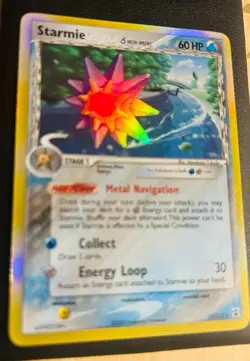 Pokemon Starmie Delta Species 15/113 stage one reverse Holo - Image 2