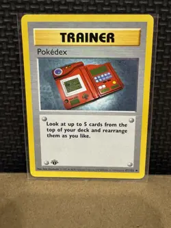 1999 Pokemon Base Set - Pokedex - 1st Edition Ungraded 87/102 - Image 1