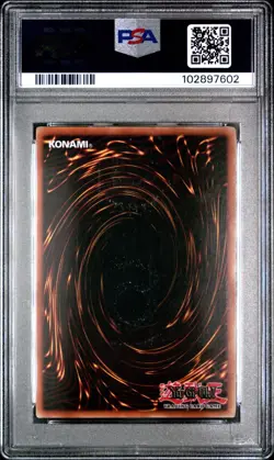 YUGIOH Dark Magician Girl SP2-EN002 PSA 8 Ultra Rare 2006 Sneak Preview Series 2 - Image 2