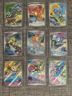 Set of 9 First Partner Illustration Collection Series 1 Promo 30th Anniversary - Image 1
