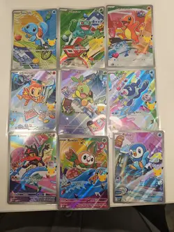 Set of 9 First Partner Illustration Collection Series 1 Promo 30th Anniversary - Image 1