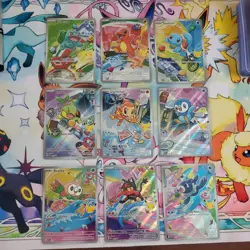 Set of 9 First Partner Illustration Collection Series 1 Promo 30th Anniversary - Image 1