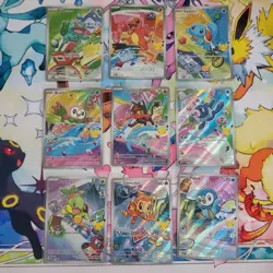 Set of 9 First Partner Illustration Collection Series 1 Promo 30th Anniversary - Image 1