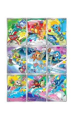 Set of 9 First Partner Illustration Collection Series 1 Promo 30th Anniversary - Image 1