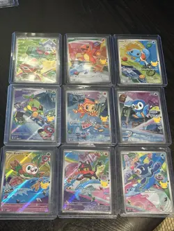 Set of 9 First Partner Illustration Collection Series 1 Promo 30th Anniversary - Image 1