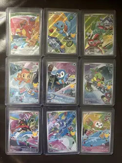 Set of 9 First Partner Illustration Collection Series 1 Promo 30th Anniversary - Image 1