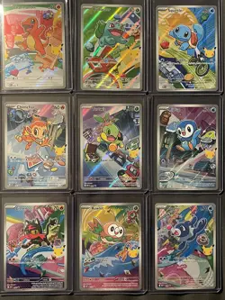 Set of 9 First Partner Illustration Collection Series 1 Promo 30th Anniversary - Image 1