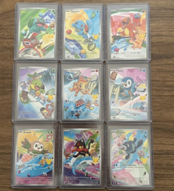 Set of 9 First Partner Illustration Collection Series 1 Promo 30th Anniversary - Image 1