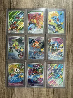 Set of 9 First Partner Illustration Collection Series 1 Promo 30th Anniversary - Image 1