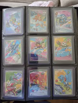 Set of 9 First Partner Illustration Collection Series 1 Promo 30th Anniversary - Image 1