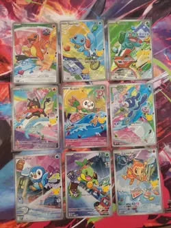 Set of 9 First Partner Illustration Collection Series 1 Promo 30th Anniversary - Image 1