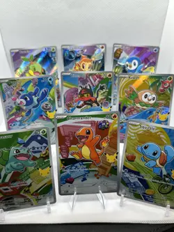 Set of 9 First Partner Illustration Collection Series 1 Promo 30th Anniversary - Image 1