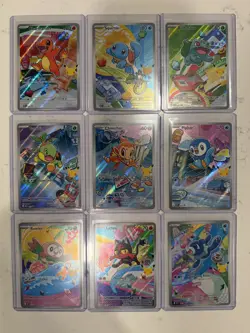 Set of 9 First Partner Illustration Collection Series 1 Promo 30th Anniversary - Image 1