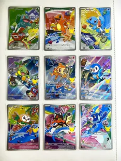 Set of 9 First Partner Illustration Collection Series 1 Promo 30th Anniversary - Image 1