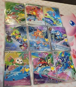 Set of 9 First Partner Illustration Collection Series 1 Promo 30th Anniversary - Image 2