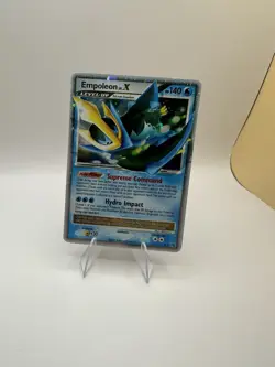 Pokemon TCG Empoleon LV.X DP Black Star Promotional DP11 Holo Promo - Image 1