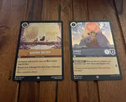 Hakuna Matata 27 & Simba Future King 188 The First Chapter Disney Lorcana Holos - Image 1