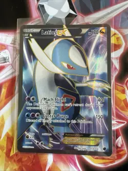 Pokemon TCG English Plasma Freeze Latios EX Card 113/116 Full Art NM Condition - Image 1