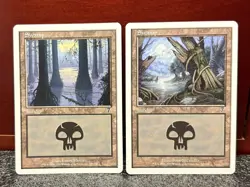 MTG 7th Edition ***4 Cards*** {{{ Swamp }}} 346, 347, 348, 349/350~Common~L@@K - Image 3